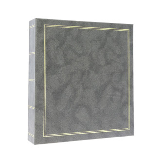 Фотоальбом самоклейка 100стор. 23x28см GEDEON DRS50 CLASSIC GREY