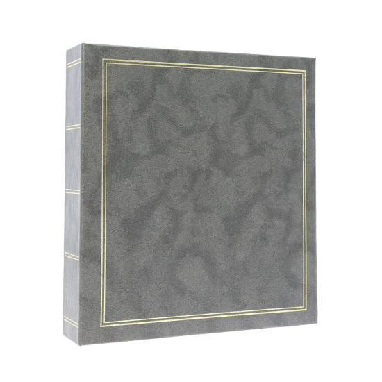 Фотоальбом самоклейка 100стор. 23x28см GEDEON DRS50 CLASSIC GREY