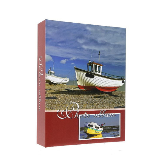 Фотоальбом 10x15см 200 фото GEDEON MM46200 WATERTRAVEL red