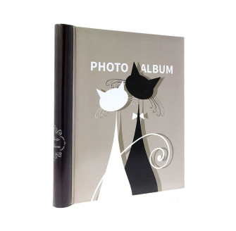 Фотоальбом самоклейка 40 стор. 23x28см GEDEON DRS20 BLACK & WHITE grey
