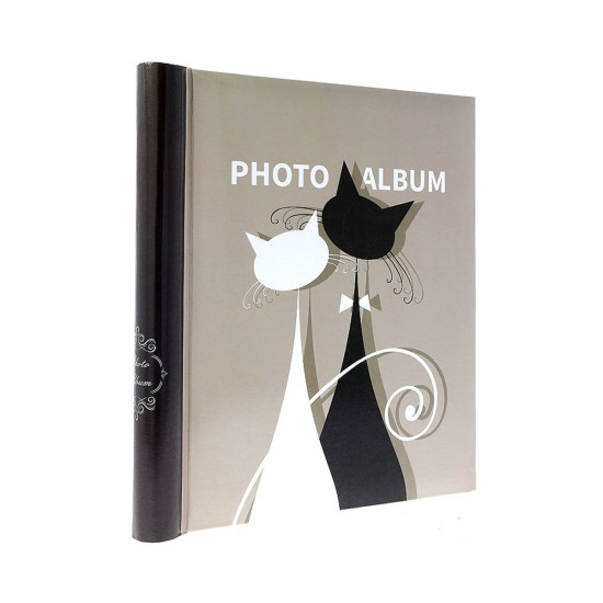 Фотоальбом самоклейка 40 стор. 23x28см GEDEON DRS20 BLACK & WHITE grey