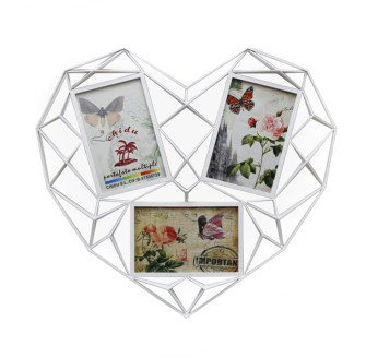 Мультирамка на 3 фото EVG INNO ZB-3-3841 Heart
