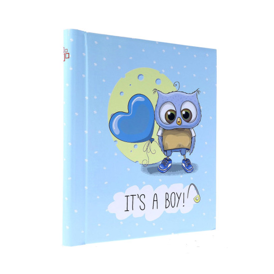 Фотоальбом магнітний 40стор. 23x28см GEDEON DRS20 OWL BLUE