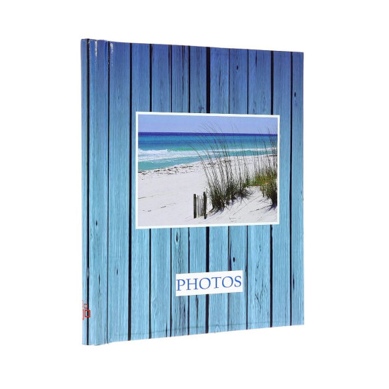 Фотоальбом самоклейка 60стор. 23x28см GEDEON DRS30 BEACH blue