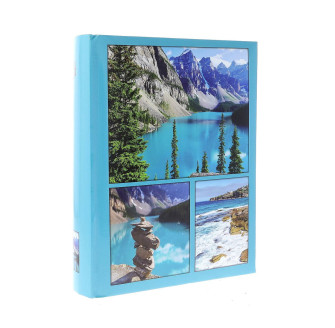 Фотоальбом 10x15см 300 фото GEDEON B46300/2S ISLAND NEW blue