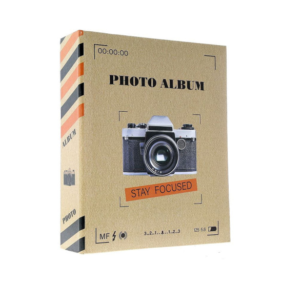 Фотоальбом 10х15см 100 фото GEDEON MM46100 CAMERA 3-1