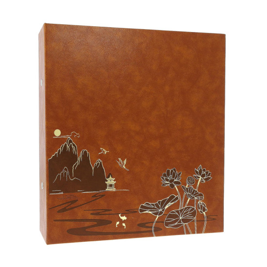 Фотоальбом 10x15см 1000 фото GEDEON SBC461000 LOTUS BROWN