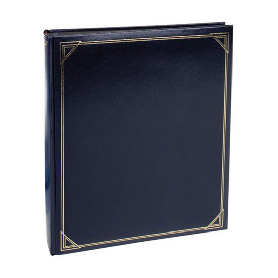 Фотоальбом 60 чорних стор. 29x34см HENZO PROMOBLACK Blue