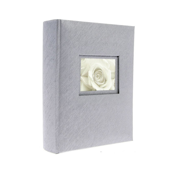 Фотоальбом 13x18см 100 фото GEDEON KD57100 LOVE SILVER